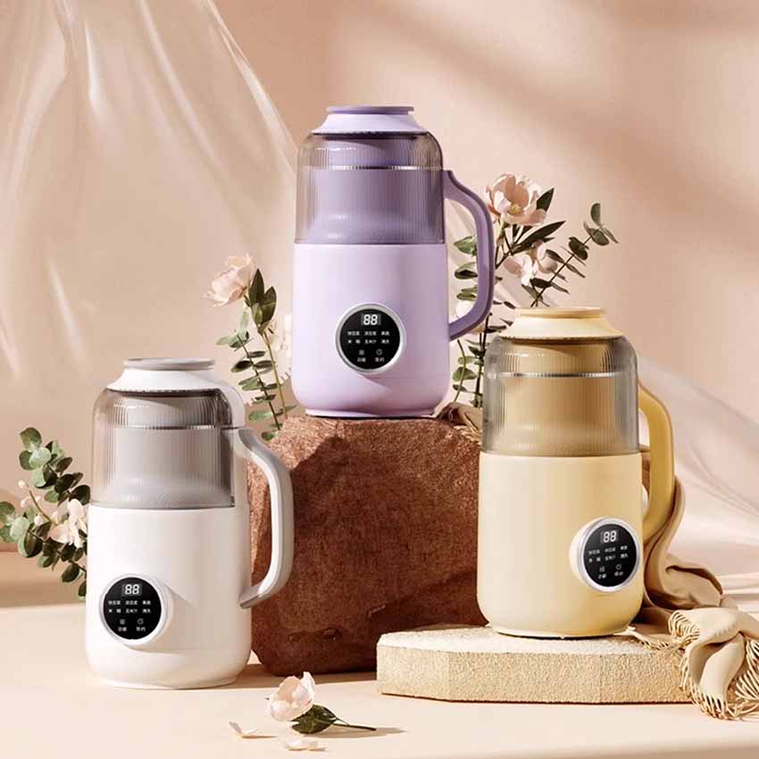 Baby Food Maker Blender - เครื่องทำนมถั่วเหลือง 800 มล. 600 วัตต์ เครื่องทำนมถั่วเหลืองไฟฟ้าแบบพกพา