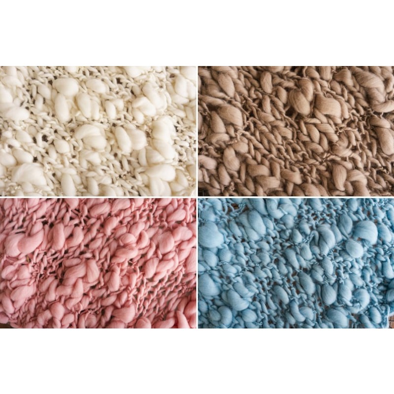 ผ้าห่มเด็กทารกถักไหมเมอริโนเนื - Baby Swaddle Blanket บทวิจารณ์และราคา