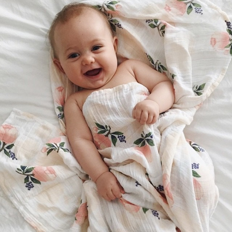 ผ้าห่อตัวเด็กอ่อน โรส ขนาด 120 - Baby Swaddle Blanket บทวิจารณ์และราคา