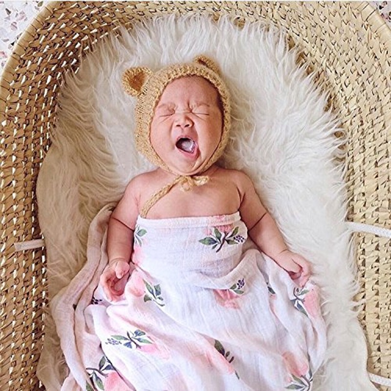 ผ้าห่อตัวเด็กอ่อน โรส ขนาด 120 - Baby Swaddle Blanket บทวิจารณ์และราคา