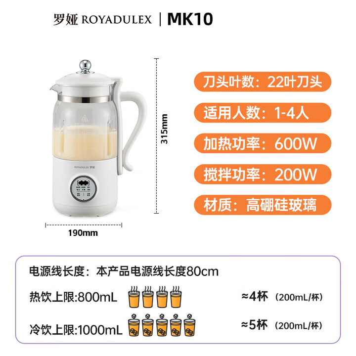 เครื่องทำนมถั่วเหลือง, เครื่อง - Baby Food Maker Blender บทวิจารณ์และราคา
