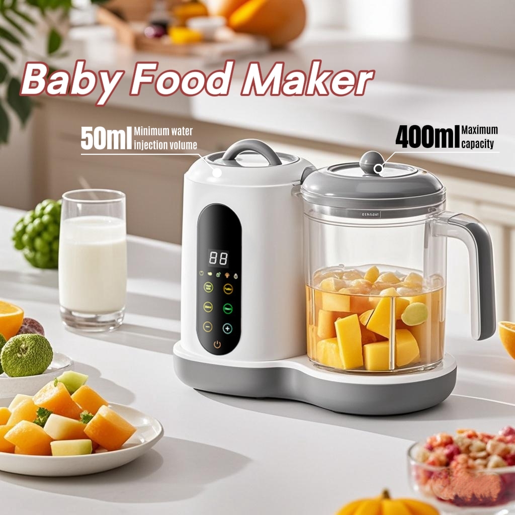 เครื่องทําอาหารเด็กมัลติฟังก์ช - Baby Food Maker Blender บทวิจารณ์และราคา