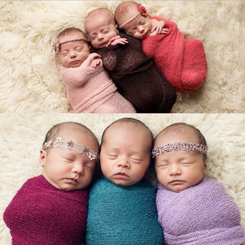 40*150 ซม.ทารกแรกเกิดการถ่ายภา - Baby Swaddle Blanket บทวิจารณ์และราคา