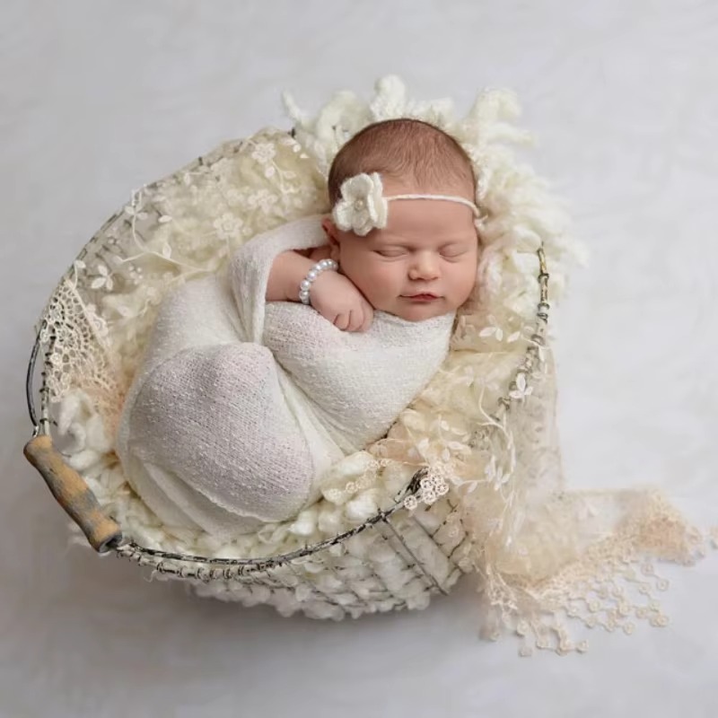 40*150 ซม.ทารกแรกเกิดการถ่ายภา - Baby Swaddle Blanket บทวิจารณ์และราคา