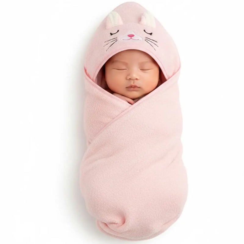 ผ้าห่มห่อตัวเด็กแรกเกิดเนื้อนุ - Baby Swaddle Blanket บทวิจารณ์และราคา