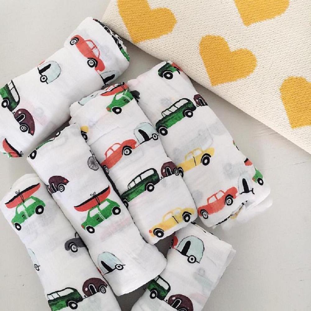 ผ้าห่มมัสลินเด็กอ่อน ขนาด 47x4 - Baby Swaddle Blanket บทวิจารณ์และราคา