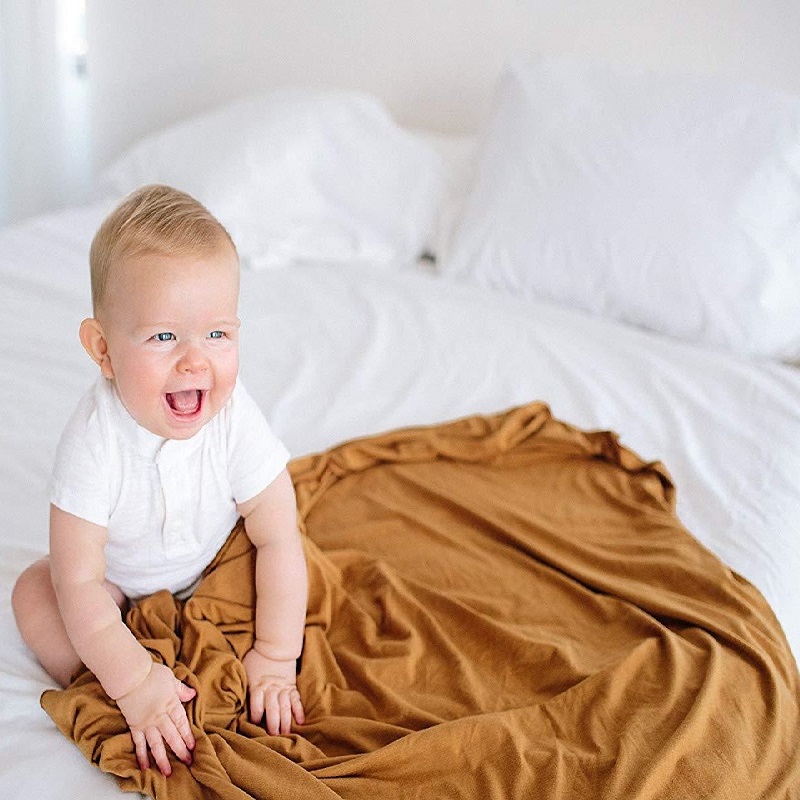 ผ้าห่อตัวเด็กสีดำล้วน ผ้ามัสลิ - Baby Swaddle Blanket บทวิจารณ์และราคา
