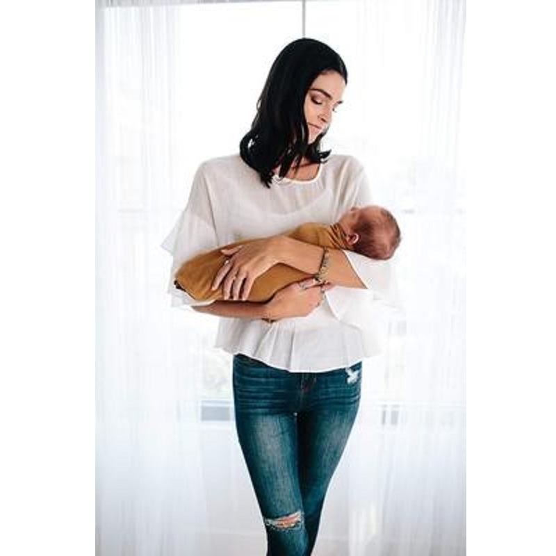 ผ้าห่อตัวเด็กสีดำล้วน ผ้ามัสลิ - Baby Swaddle Blanket บทวิจารณ์และราคา
